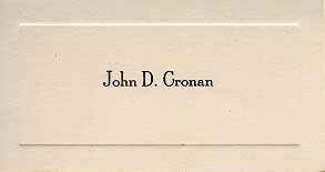 Cronan - Class Card