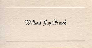 French - Class Card