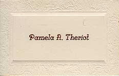 Theriot - Class Card